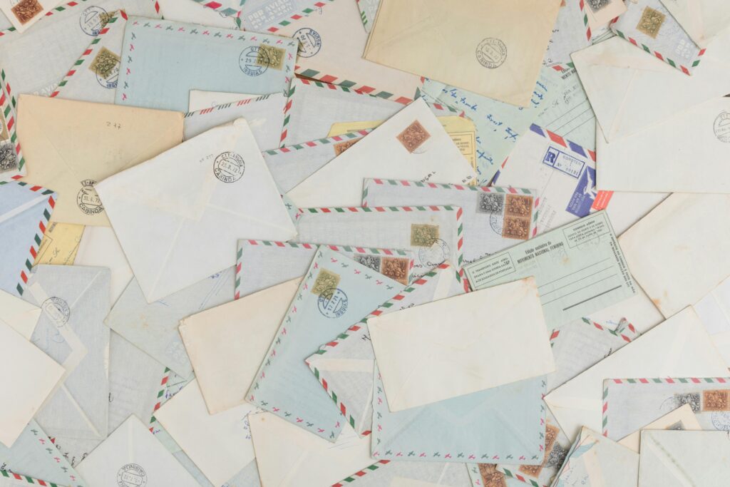 Plenty mails waiting to be sent out